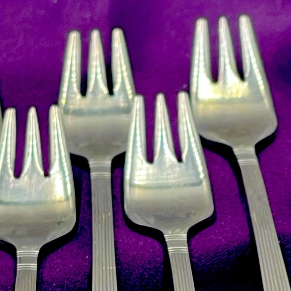 Excel “Tango”4pc Set Stainless Steel Cocktail Seafood Shrimp Forks Made in Japan - Picture 9 of 15